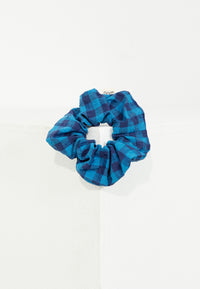 Givn Berlin Baumwoll Scrunchie GBSina Accessory Gentle Blue / Nightshade Blue (Structure)