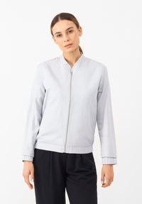 Givn Berlin Blousonjacke GBESTRELLA aus Bio-Baumwolle Jacket Arctic Blue