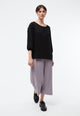 Givn Berlin Blusenshirt ARABELLA aus TENCEL™ Lyocell Blouse Black (Tencel)