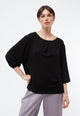 Givn Berlin Blusenshirt ARABELLA aus TENCEL™ Lyocell Blouse Black (Tencel)