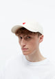 Givn Berlin Dad Cap GBTIM (HEART) aus Bio-Baumwolle mit Stickerei Hat Off White