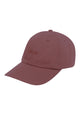 Givn Berlin Dad Cap GBTIM (LOGO) aus Bio-Baumwolle mit Stickerei Hat Dark Rosewood