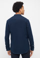Givn Berlin Flanellhemd WES aus Bio-Baumwolle Buttoned Shirt Marine Blue