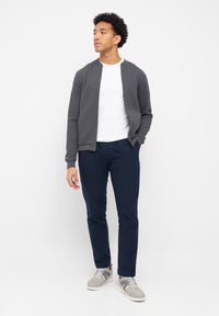 Givn Berlin Flanellhose ERIC aus Bio-Baumwolle Trousers Marine Blue