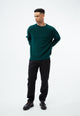 Givn Berlin Strickpullover GBBRENDAN loose Fit aus Bio-Baumwolle Sweater Dark Teal