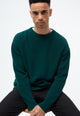Givn Berlin Strickpullover GBBRENDAN loose Fit aus Bio-Baumwolle Sweater Dark Teal