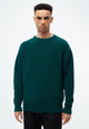 Givn Berlin Strickpullover GBBRENDAN loose Fit aus Bio-Baumwolle Sweater Dark Teal