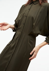 Givn Berlin GBNatalina Dress Dark Olive