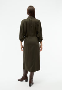 Givn Berlin GBNatalina Dress Dark Olive