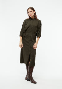 Givn Berlin GBNatalina Dress Dark Olive