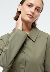 Givn Berlin Jacke GBEMANA aus Bio-Baumwolle Jacket Avocado Green