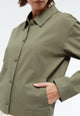Givn Berlin Jacke GBEMANA aus Bio-Baumwolle Jacket Avocado Green