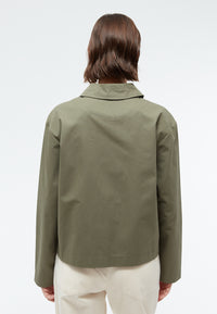Givn Berlin Jacke GBEMANA aus Bio-Baumwolle Jacket Avocado Green