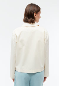 Givn Berlin Jacke GBEMANA aus Bio-Baumwolle Jacket Off White