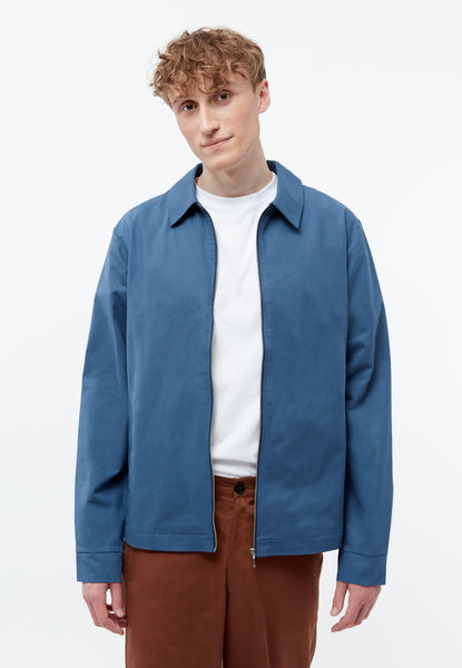 Jacke GBNOAH aus Bio-Baumwolle Blue
