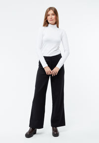 Givn Berlin Longsleeve GBVIDA aus Bio-Baumwolle mit Turtleneck Longsleeve White