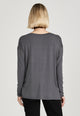 Givn Berlin Longsleeve POLLY aus TENCEL™ Lyocell Longsleeve Shadow Grey (Tencel)
