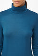 Givn Berlin Rollkragen-Longsleeve VIDA aus TENCEL™ Lyocell Longsleeve Moroccan Blue (Tencel)