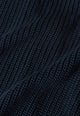Givn Berlin Strickcardigan GBDESIREE oversize aus Bio-Baumwolle mit Perlmuster-Strick Cardigan Midnight Blue