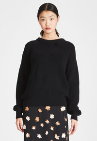 Givn Berlin Strickpullover ARIA aus Bio-Baumwolle Sweater Black