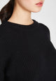 Givn Berlin Strickpullover ARIA aus Bio-Baumwolle Sweater Black