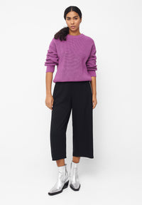 Givn Berlin Strickpullover ARIA aus Bio-Baumwolle Sweater Vivid Violet