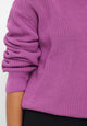 Givn Berlin Strickpullover ARIA aus Bio-Baumwolle Sweater Vivid Violet