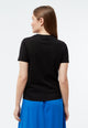 Givn Berlin T-Shirt GBFINE (YING YANG) aus Bio-Baumwoll Jersey mit Print T-Shirt Black