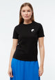 Givn Berlin T-Shirt GBFINE (YING YANG) aus Bio-Baumwoll Jersey mit Print T-Shirt Black