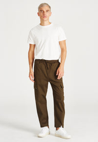 Givn Berlin Cargohose CAMERON aus Bio-Baumwolle Trousers Olive