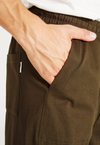 Givn Berlin Cargohose CAMERON aus Bio-Baumwolle Trousers Olive