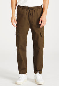 Givn Berlin Cargohose CAMERON aus Bio-Baumwolle Trousers Olive