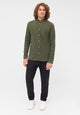Givn Berlin Flanellhemd WES aus Bio-Baumwolle Buttoned Shirt Moss Green