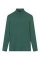 Givn Berlin Rollkragen-Longsleeve VIDA aus TENCEL™ Lyocell Longsleeve Cedar Green (Tencel)