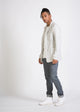 Givn Berlin Sakko BENT aus Bio-Baumwolle Jacket Light Grey Melange