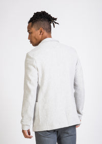 Givn Berlin Sakko BENT aus Bio-Baumwolle Jacket Light Grey Melange