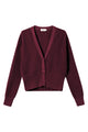 Givn Berlin Strickjacke ESTELLE  aus Bio-Baumwolle Cardigan Bordeaux
