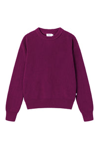 Givn Berlin Strickpullover ARIA aus Bio-Baumwolle Sweater Dark Pink