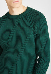 Givn Berlin Strickpullover JULIAN aus Bio-Baumwolle Sweater Cedar Green