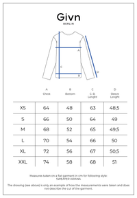 Givn Berlin Sweater ARIANA aus Bio-Baumwolle Sweater Sage