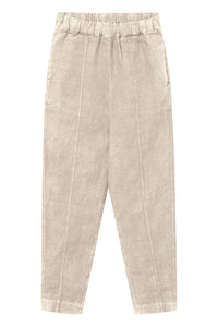 Second Hand Hose GBELIN aus Leinen mit elastischem Bund - Beige (Linen) - XL