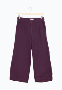 Second Hand Culotte BRINA aus Bio-Baumwolle - Dark Purple - M