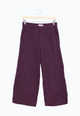 Second Hand Culotte BRINA aus Bio-Baumwolle - Dark Purple - M