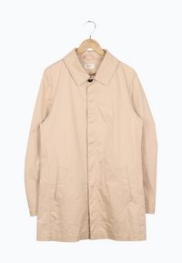 Second hand MAX trench coat made from organic cotton - Beige - M