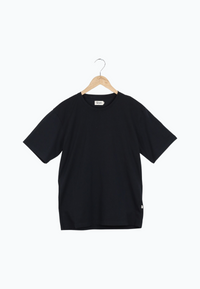 Second Hand T-Shirt LASSE aus Bio-Baumwolle - Black - S