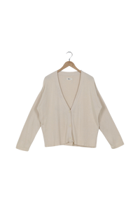 Second Hand Cardigan ALEXIS aus Bio-Baumwolle - Off White - S