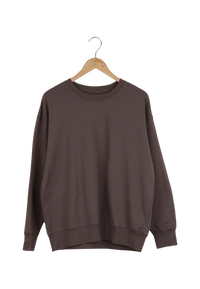 Second hand sweatshirt AURELIE made from organic cotton - Shadow Grey - XL