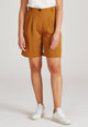 Second hand Bermuda shorts PETRA made from TENCEL™ Lyocell - Rubber Brown (Tencel) - L