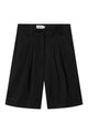Second Hand Bermuda-Shorts PETRA aus TENCEL™ Lyocell - Black (Tencel) - S