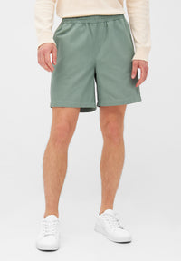 Second Hand Shorts LAURIN aus Bio-Baumwolle - Eucalyptus Green - S